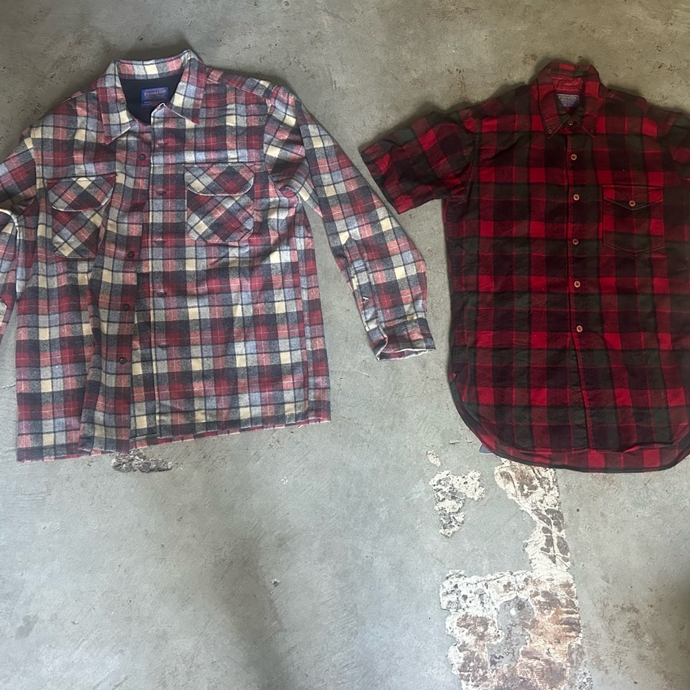 Pendleton Men's Shirts. 100% Pure Virgin Wool